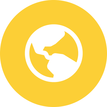 Icon of the planet Earth.